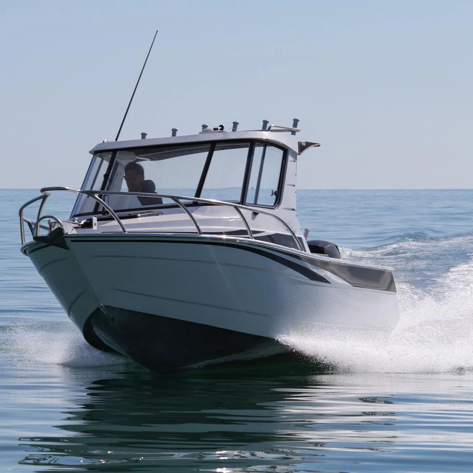 21ft 6.25m cuddy cabin boat all welded aluminum fishing boat for sale