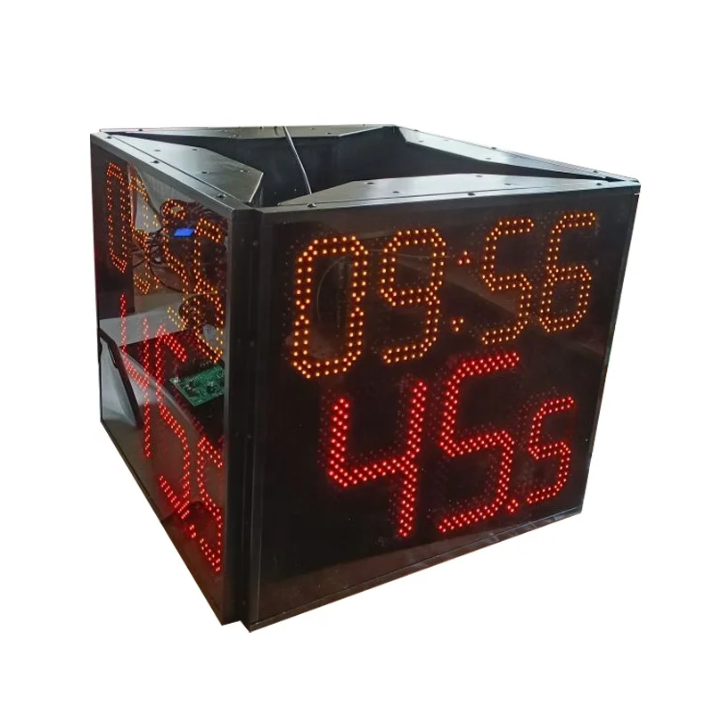 LED basketball 24 second shot clock timer score board basketball hoop with scoreboard