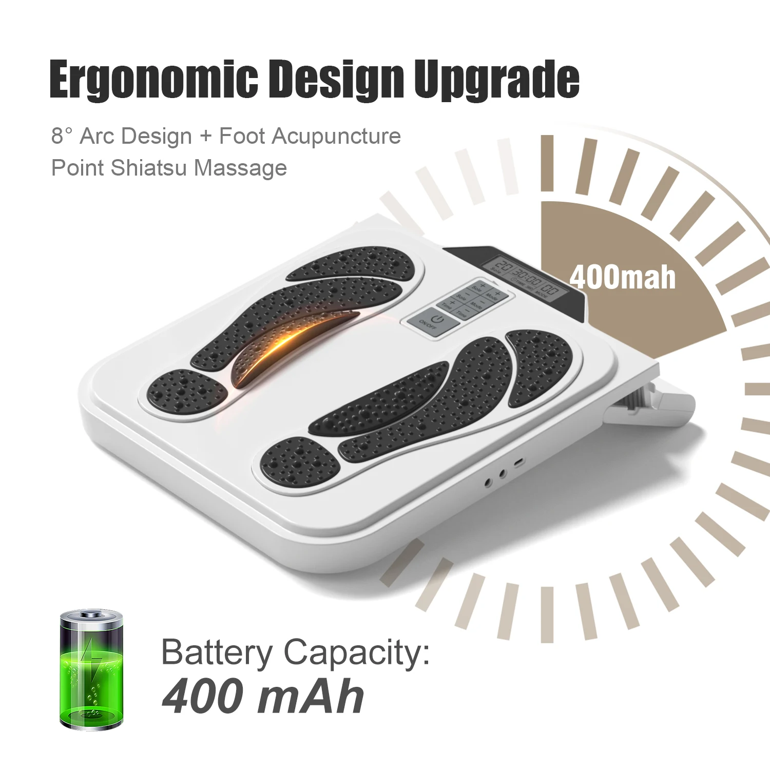 Foot Stimulator TENS Machine Feet Massager Smart Portable Health Care Sole Protection Instrument Foot Massager EMS Massager