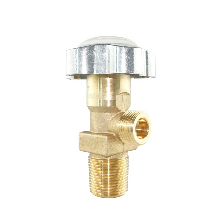 SiAN Safety Valve Manufacturer 20MPa Nitrogen Gas Cylinder Flow Control Valve Axial TPED Brass N2 Valves