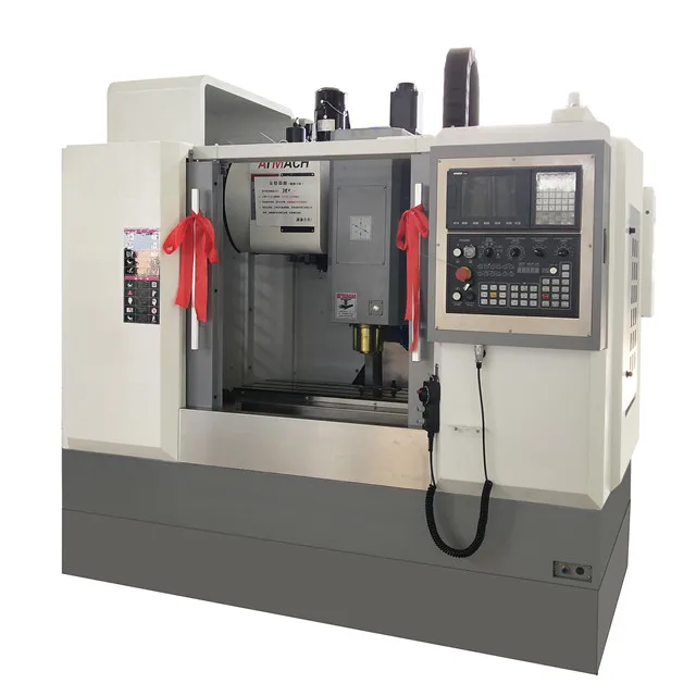 Professional Manufacturing 3 Axis CNC Benchtop Milling Machine Vertical Machining Center Provided Heavy Duty Vmc Machine
