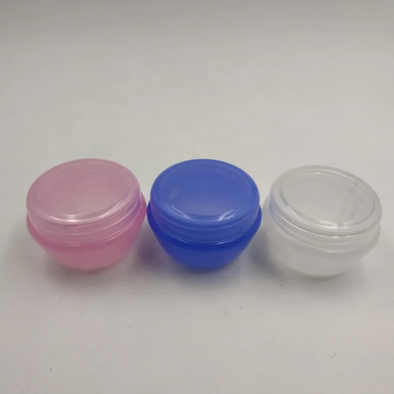 20G 20ML Blue Container Jars with Inner Liner for Makeup, Creams, Lip Balm Gloss, Nail Glitters, Lotion