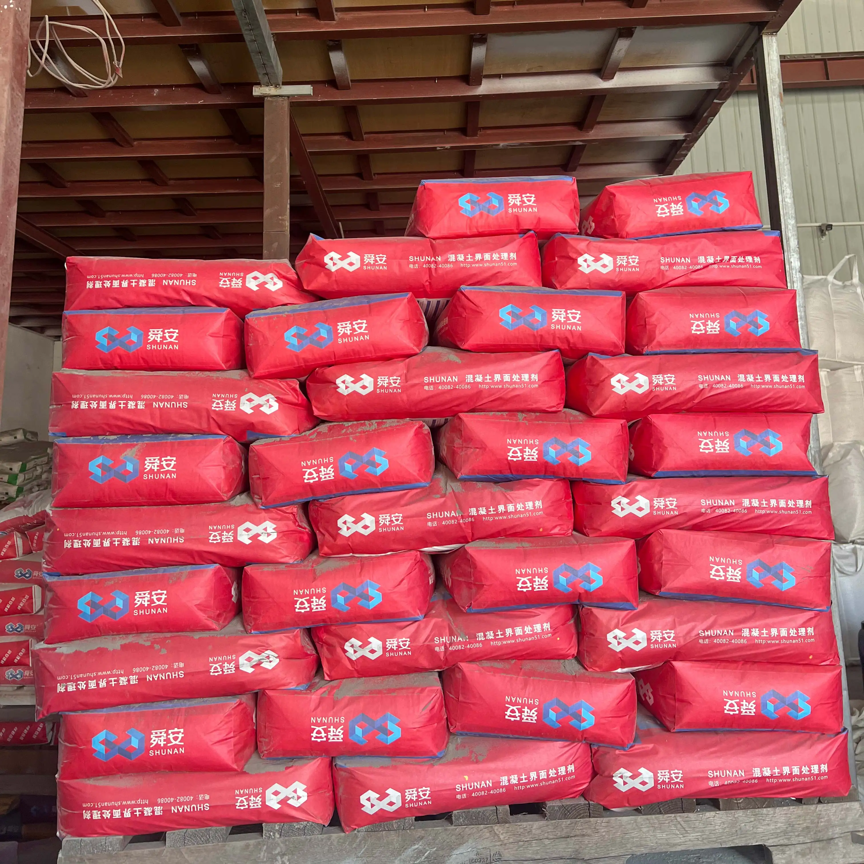 Shunan Brand Cement-based Mortar Fast Setting Cement Bonding High Strength Tile Adhesive Thinset fast setting cement