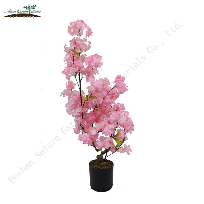 Маленький счетчик Сакура Дерево Крытый Cherry Blossom Таблица Центральным