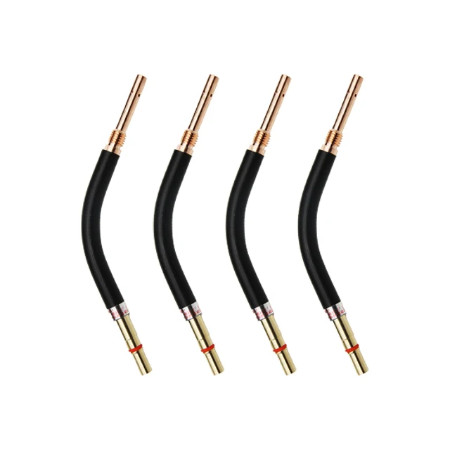 Welding Accessory MIG/MAG Welding Torch Connecting Swan Goose Neck Welding Torch Connecting MIG/MAG Tube with Contact Tip Holder