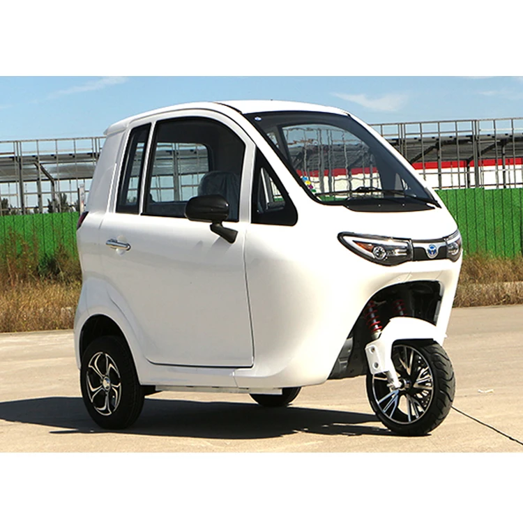 Enclosed Electric 3 Wheeled Closed Chinese Electrical Adult Scooter Vehicle Tricycle