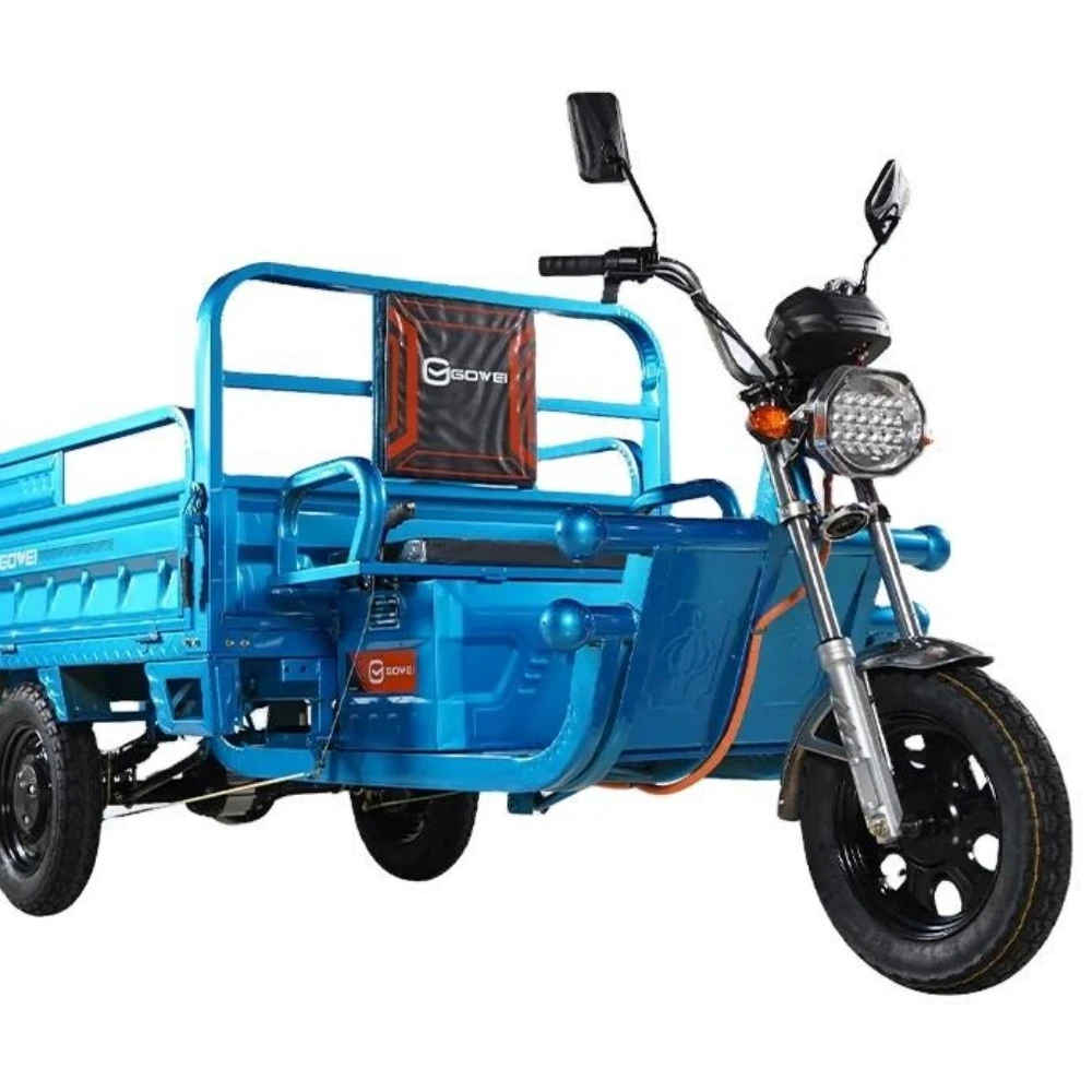 Electric tricycle  adult tricycle electric tricycle 60V 20Ah 32Ah 45Ah for sale pickup truck