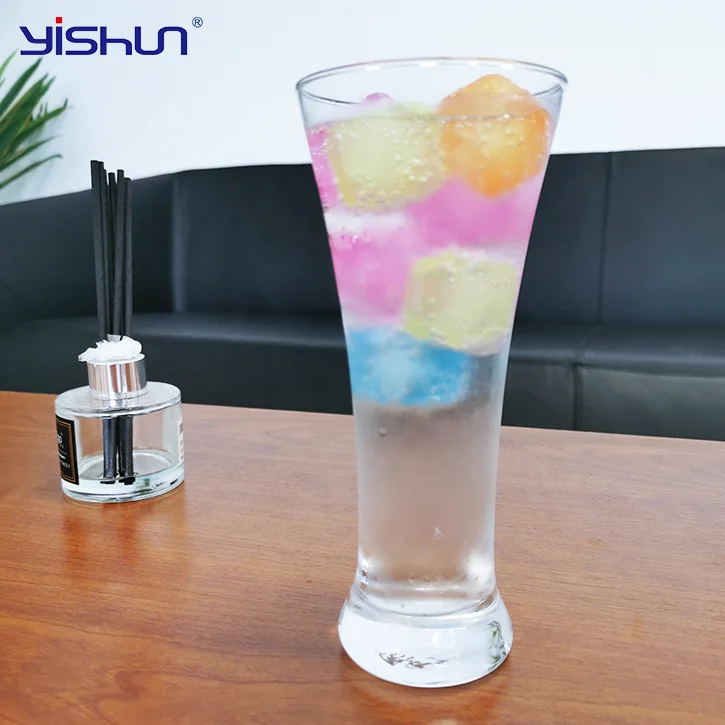 Hot Selling Reusable LDPE Colorful Plastic Ice Cube Beverage Cooling Liquid Cube