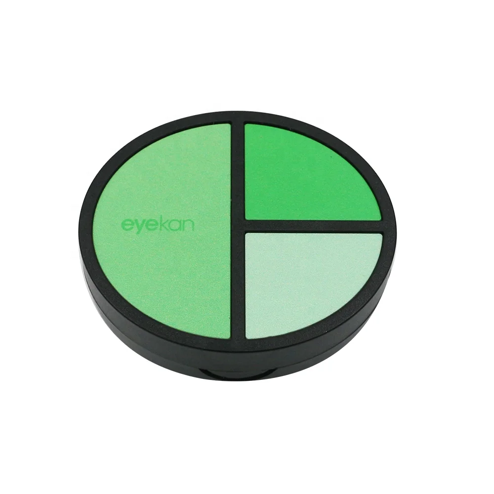 Набор футляров для контактных линз eyekan, цветной Радужный футляр для линз, контакты с пинцетом, оптовая продажа