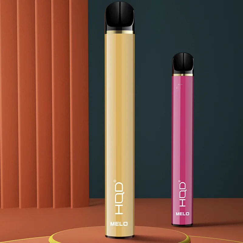 
Hot Selling HQD Melo 1000 Vape 650mAh Battery 4.3ml Capacity Vaporizer Pen Kit Original Factory Wholesale 