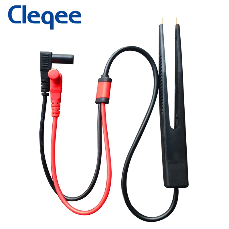 Cleqee P1510 LCR testing tool Multimeter tester meter Pen probe lead tweezers SMD Clip for Vichy