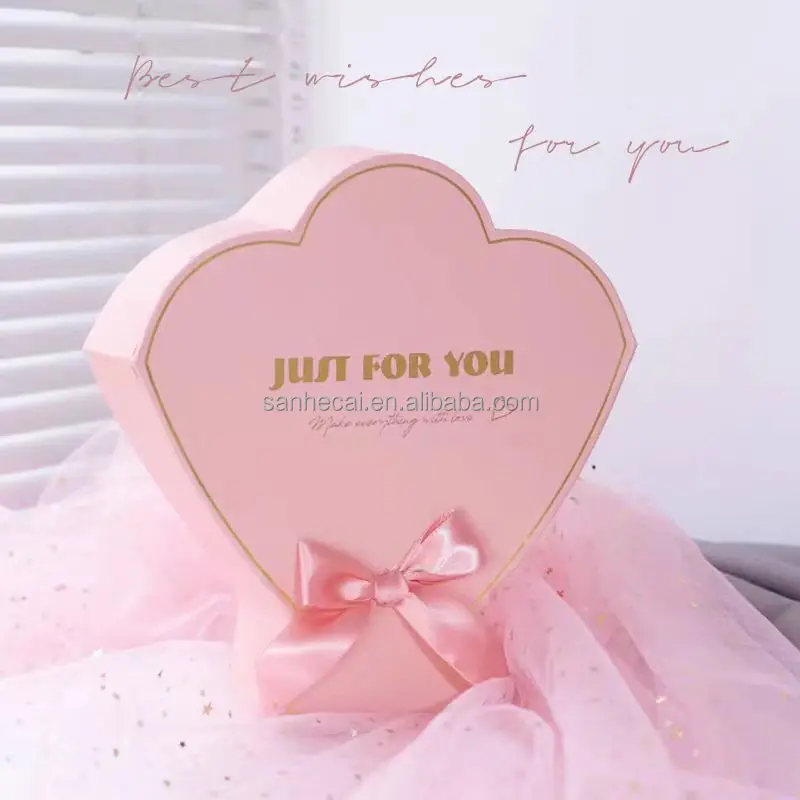 gift packaging floral arrangements box custom luxury paper bow bridesmaid roses bouquets cajas de regalo flowers boxes