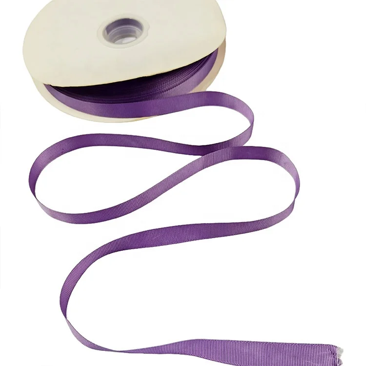 Hot Sell Ribbon Polyester Solid Color 5-100MM Width Double Faced Smooth Wrapping Satin Gift Ribbon