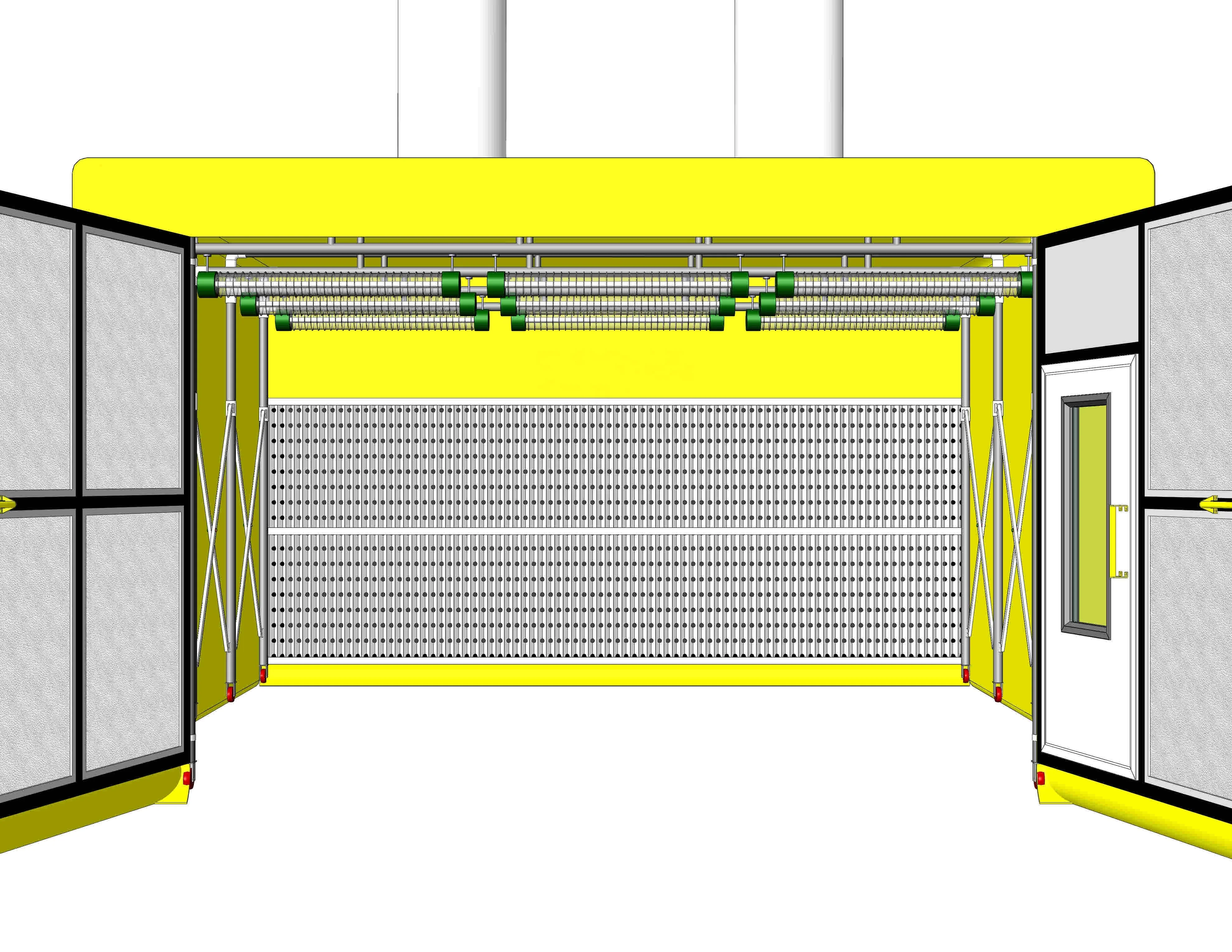 Спрей для камеры для окрашивания распылением в форме выдвижной надувной камеры для окрашивания распылением палатка для покраски автомобилей б/у по низкой цене