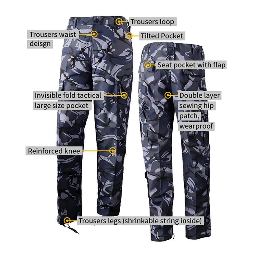 Nigeria Camo Uniforms OEM Factory Camouflage Suits