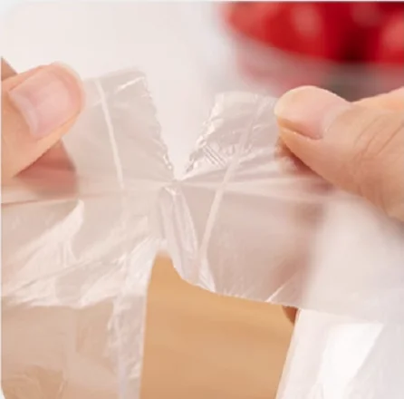 High Quality Plastic T-Shirt Bags for Food Cake Packaging for Fresh Fruits & Vegetables with Sealing Handle Roll Packaging