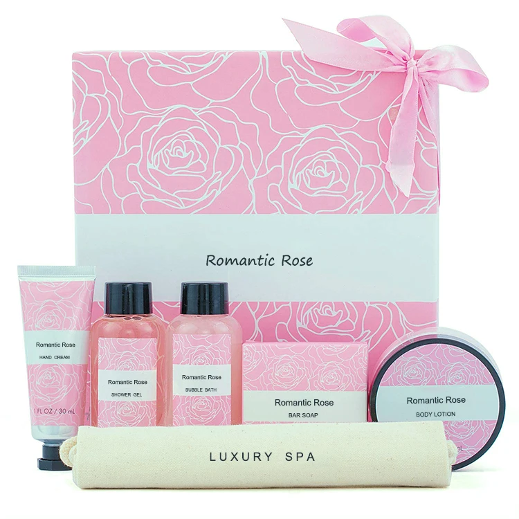 Customized Private Label High Quality Body Care Basket Bath Spa Gift Set