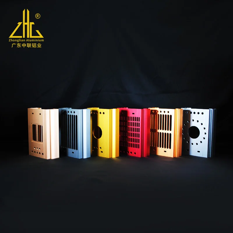 CNC Machined Aluminium Extrusion Electric box Custom Aluminum Electronic Enclosure Large Heat Sink