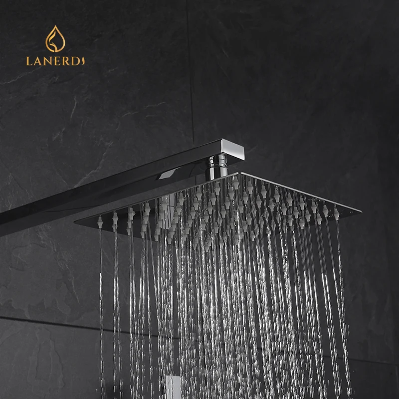 wholesale sanitary ware bathroom bath hand held rain brass shower head faucet sliding bar complete set