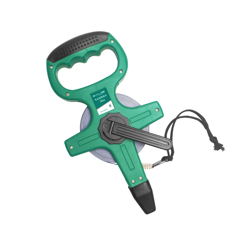 Portable Plastic Frame Ruler 30/50 Meters Waterproof And Wear-Resistant 50 Steel Lacquered Flexible Tape