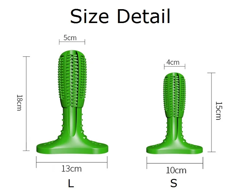 Tpr Pet Dog Tooth Brush Cleaning Teeth Toy