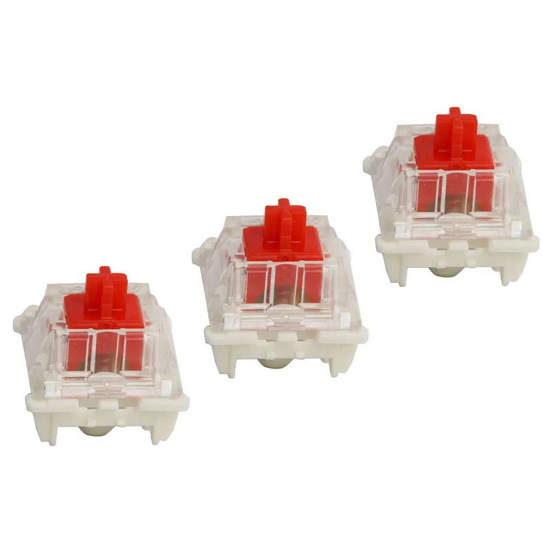 Gateron KS-9 3-pin 5-pin high quality  silent switch customized linear red RGB   DIY hot swap gaming mechanical keyboard switch