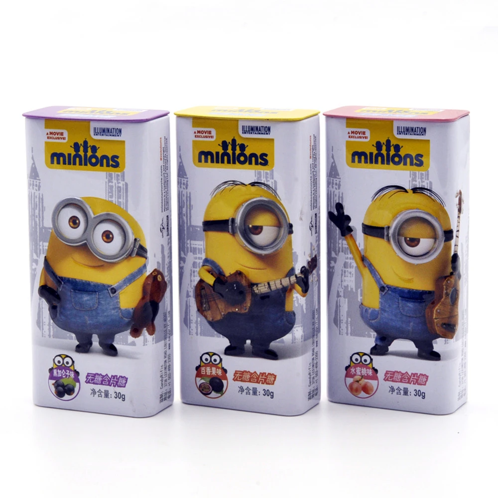 Classic Chewing Gum Tin Case With Flip Top Lid Pocket Mint Tin Can Box Printing Customized