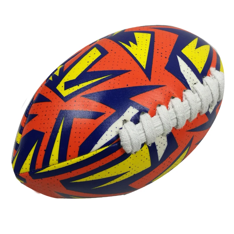 Wholesale offical size customized logo Rugby American football