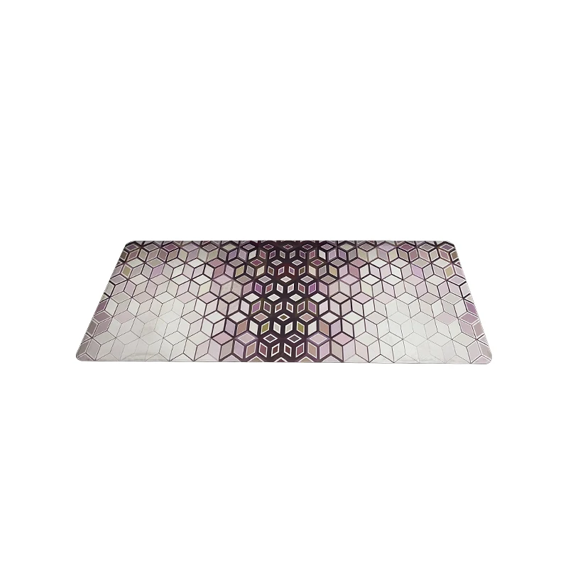 
Comfort Heavy Duty Standing PVC Leather Kitchen Mats and Rugs, 45x75mm & 45x150mm, 2PCS 