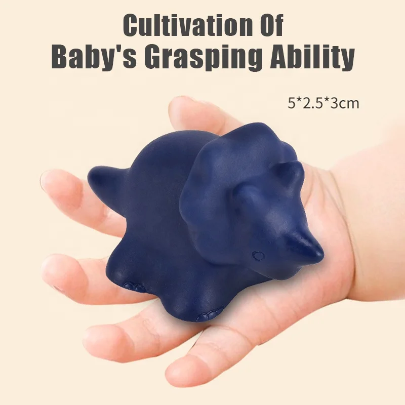 Цветные детские игрушки с подсчетом, утка, динозавр, модель животного, цветное познавательное учебное пособие Монтессори, Игрушки для раннего обучения