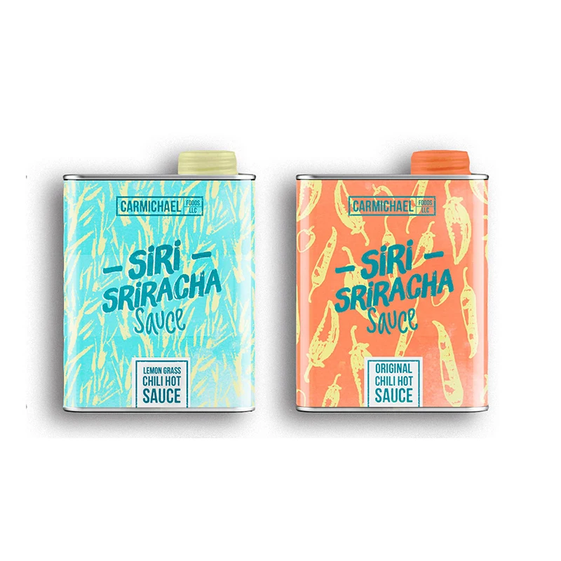 Wholesale Home Kitchen Food Storage Packaging Container Empty Olive Oil Can Tins