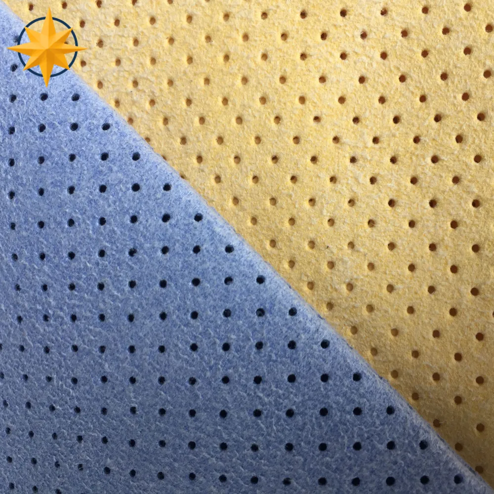 Легкая стирка без моющего средства, популярная перфорированная микрофибра из искусственной кожи, ткань для очистки автомобиля/стекла, Прямая продажа с завода