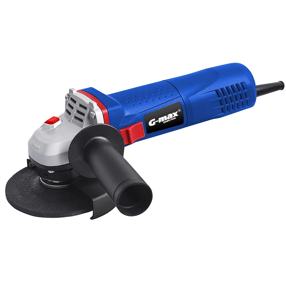G-max Professional 750W Angle Grinder 5in High Power Electric Machine for Cutting DIY with Slide Switch 230V Power Source