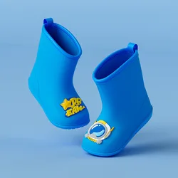 Cheerful Mario 2022 new style safety rain boots kids children waterproof boy rain shoes for girls decorative EVA printed