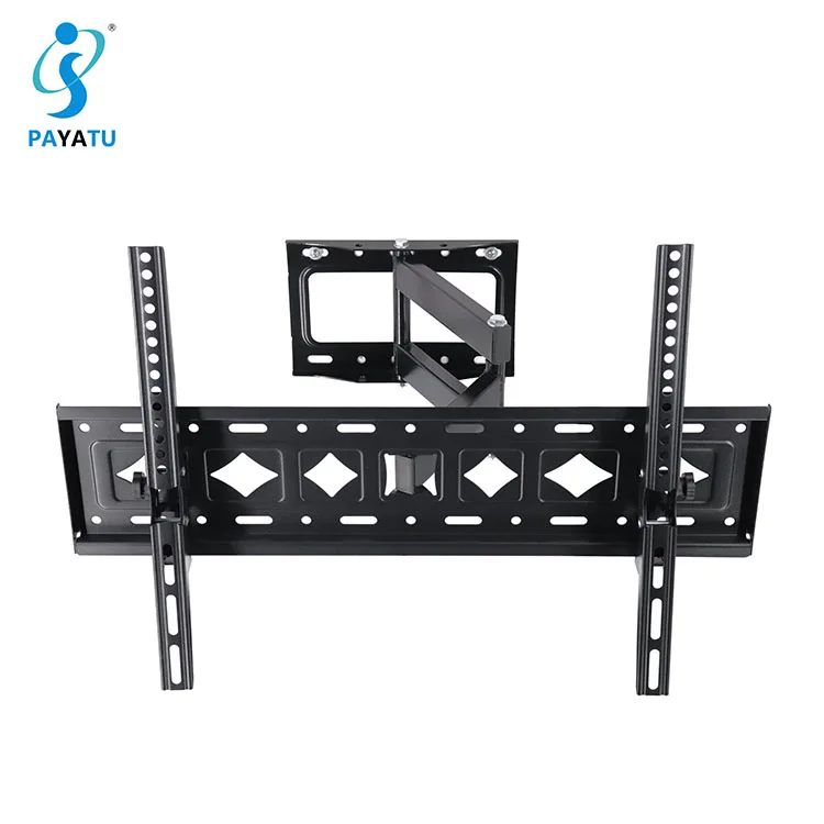 Manufacturer Supply Universal Full Motion VESA 600*400 TV Hanger Wall Mount TV Bracket Fit For Led Lcd 26-55 Inch