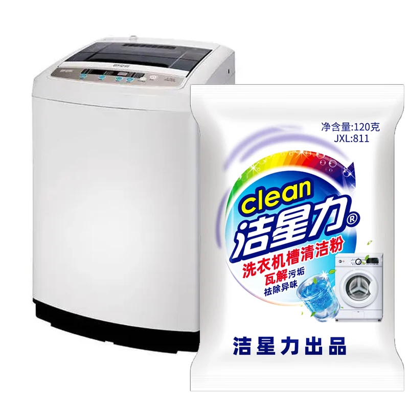 Washing machine slot bubble pill effervescent tablet cleaner removes dirt