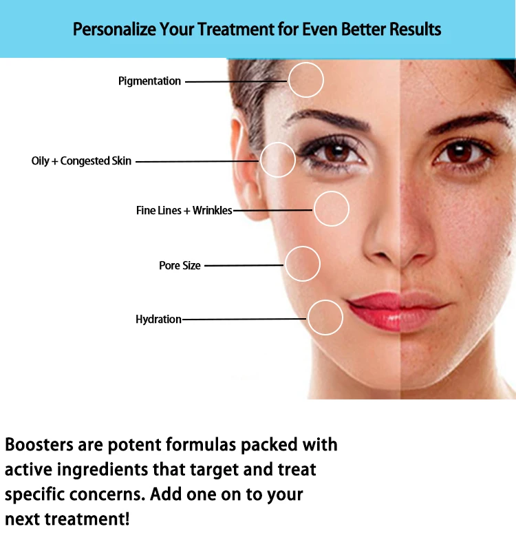Professional oxygen facial machine microdermabrasion hydrod facial machine for Skin Rejuvenation