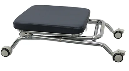 Hot selling PU Leather Dental Doctor Dentist Assistant Nurse Stool Chair Foldable Dental Stool