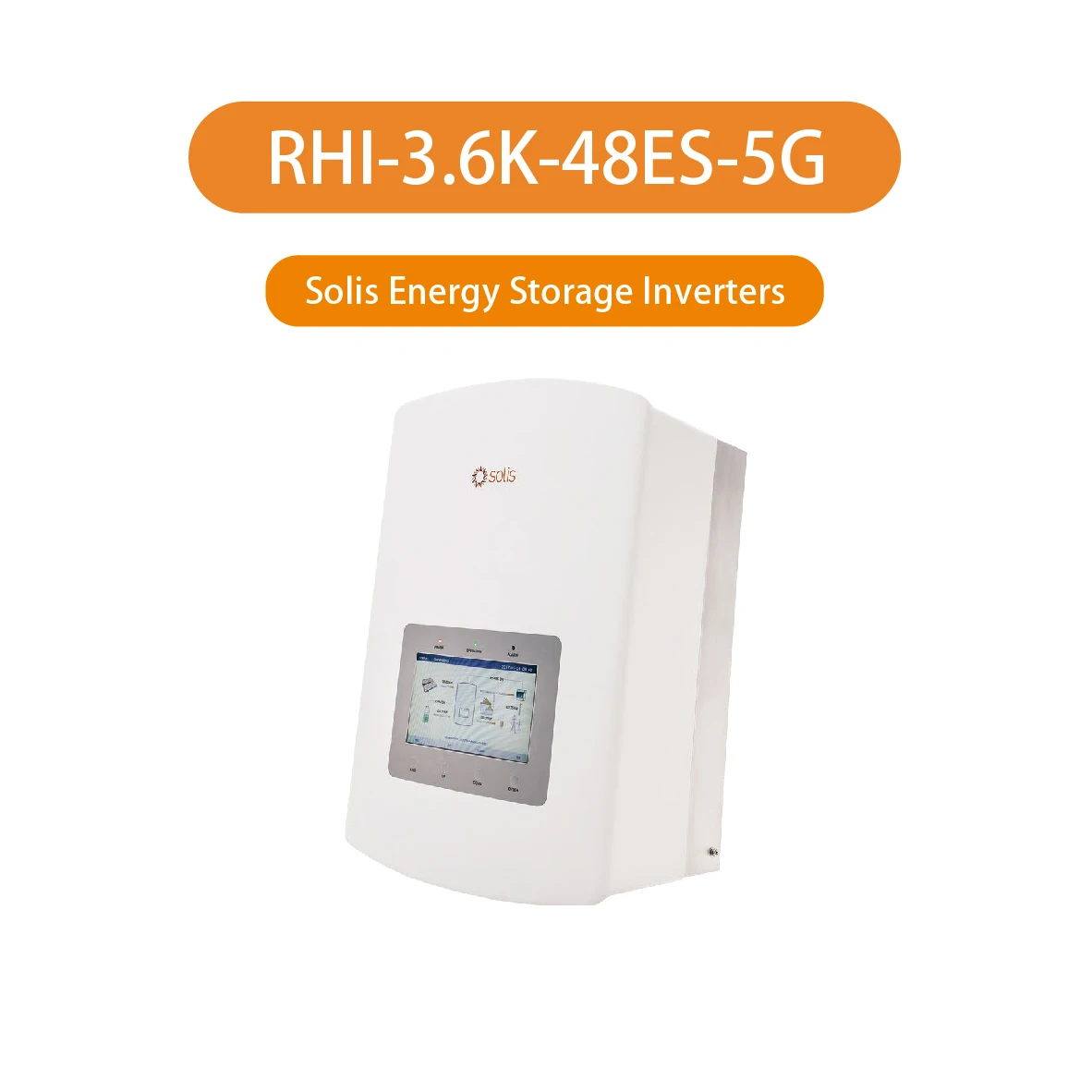 Solis  Solar Inverter with battery  Hybrid Storage Inverter RHI-3.6K-48ES-5G For Storage Solar Power System