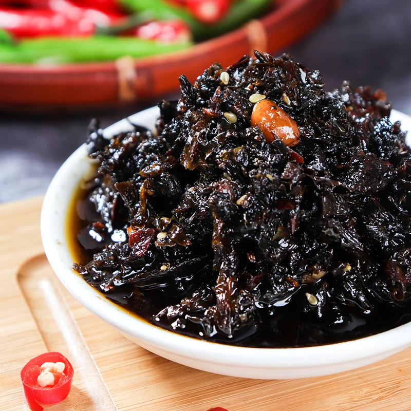 Chongqing Dongcai preserved vegetable sprouts spicy sauce Chinese mustard