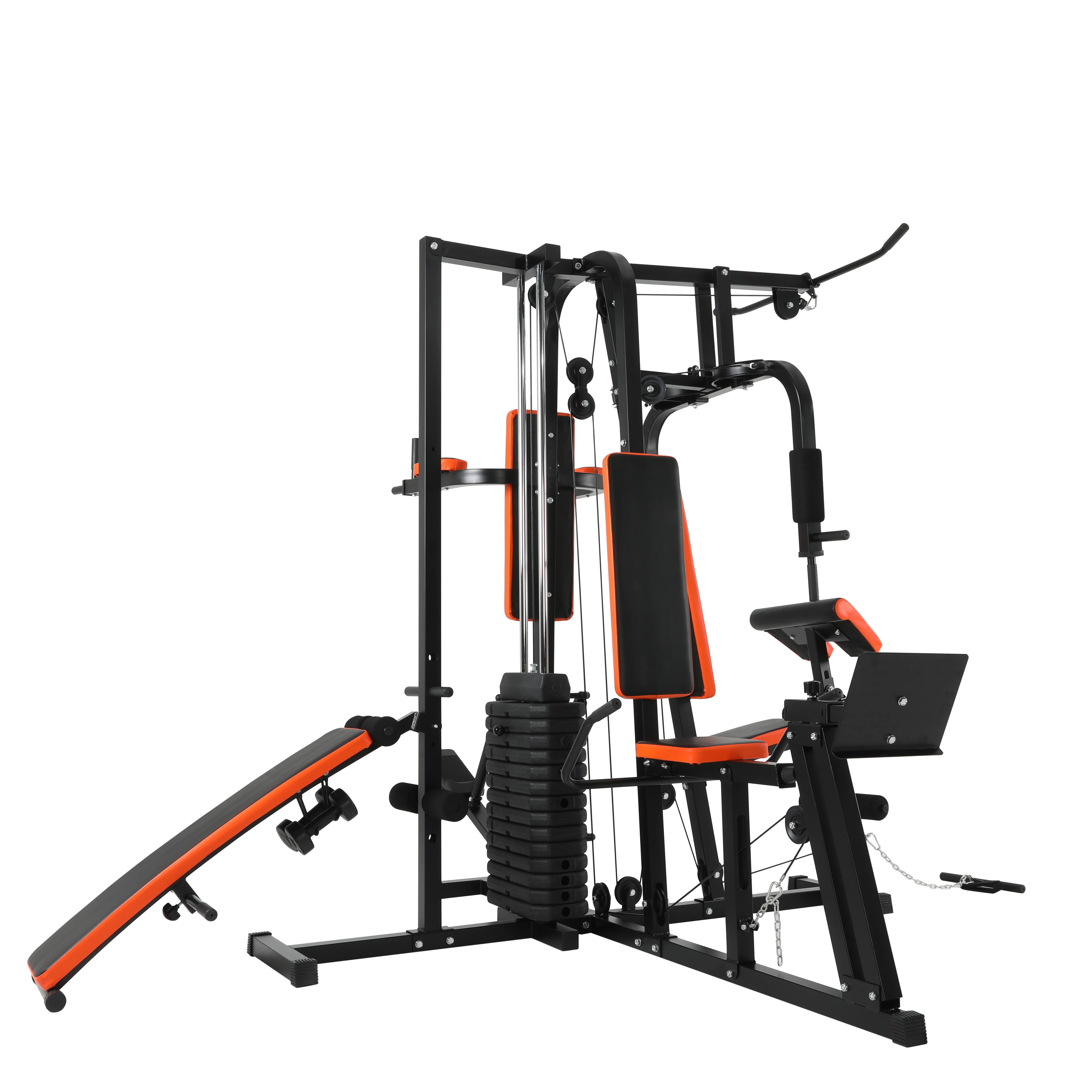 Gym Equipment Strength Training Comprehensive Trainer Home Bench Press Power Rack Smith Machine