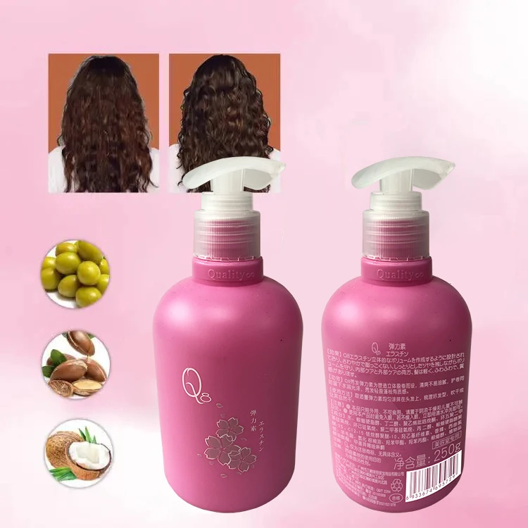Private Label Add Shiny Natural Curl Defining Shine Gel To Define 4C Hair Curls