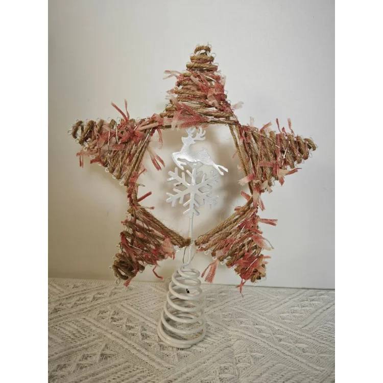 Christmas Decoration Star Light Ornament Christmas Tree Star Led Star For The Christmas Tree