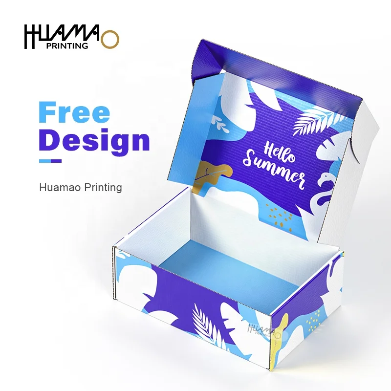 6 Pack Bottle Carrier Paper Boxes Small Business Packing Supplies Biodegradable Cardboard Corrugated Shipping Boxes Custom Logo