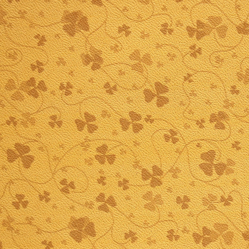 Perforated pattern pu embossed pig skin leather wenzhou leather