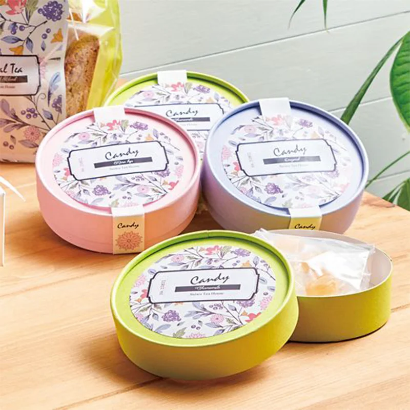 Biodegradable Box Packaging Custom Logo Printed Kraft Cylinder Blush Bottle Tubes Cosmetic Packaging for Powder