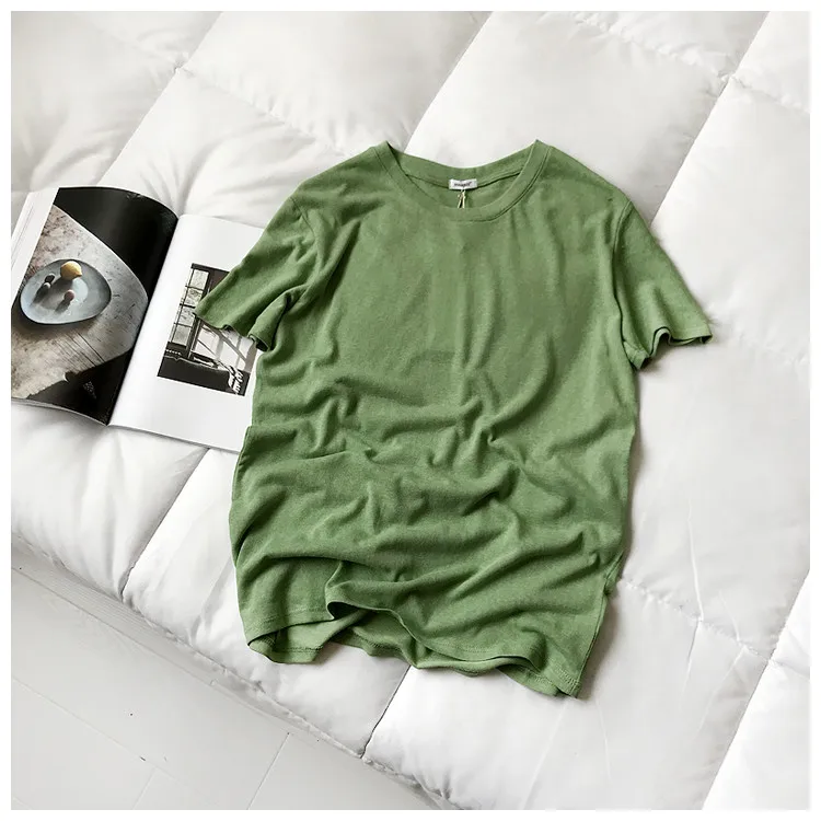 Organic bamboo tshirt men wholesale Eco-Friendly Unisex Bamboo t shirt Organic Plain T Shirts for men bambu tshirt
