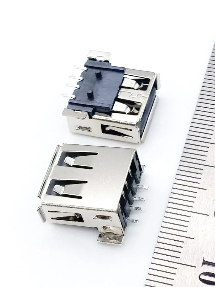 USB cable  Connector 4 Position Through Hole Right Angle for samtec USB-A-S-S-B-TH