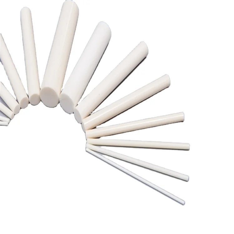 Heat Resistance Refractory Ceramic Tube Industrial Ceramic Zirconia Ceramic Singe Hole Tubes Sleeve