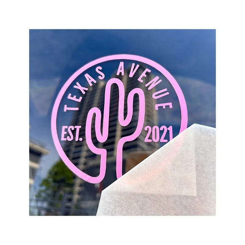 Высококачественные водонепроницаемые УФ-стойкие автомобильные наклейки с надписями для автомобиля долговечные виниловые переводные на окна